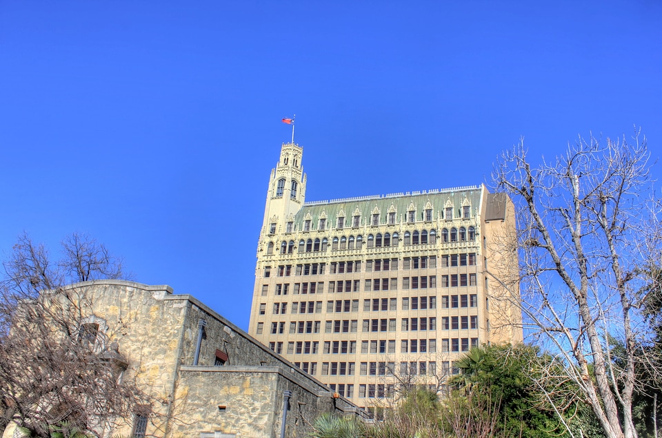 City buildings architecture