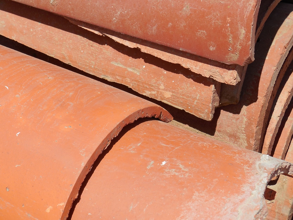 Architecture curved clay