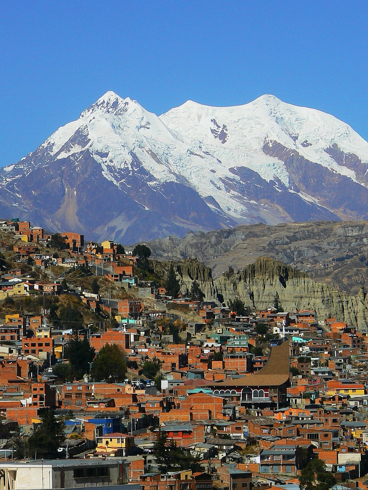 Bolivia city mountains