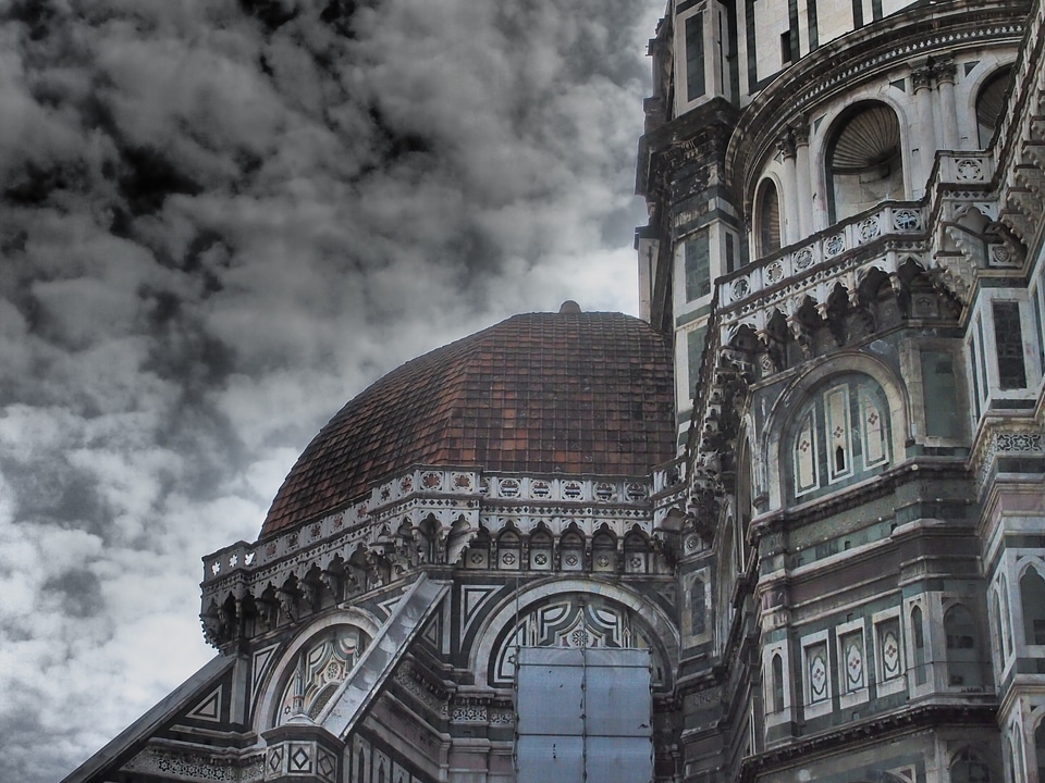Sky church italy
