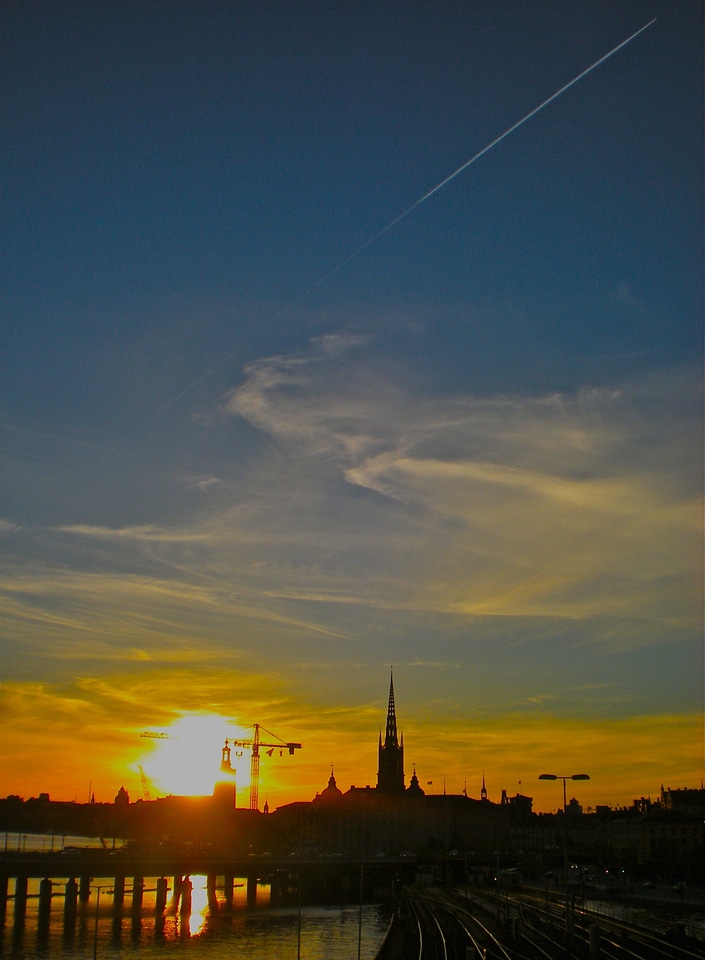 Cloud the old town stockholm