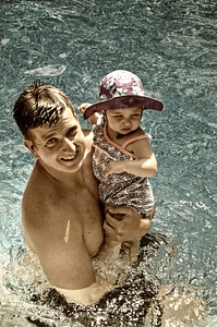Pool baby swim photo