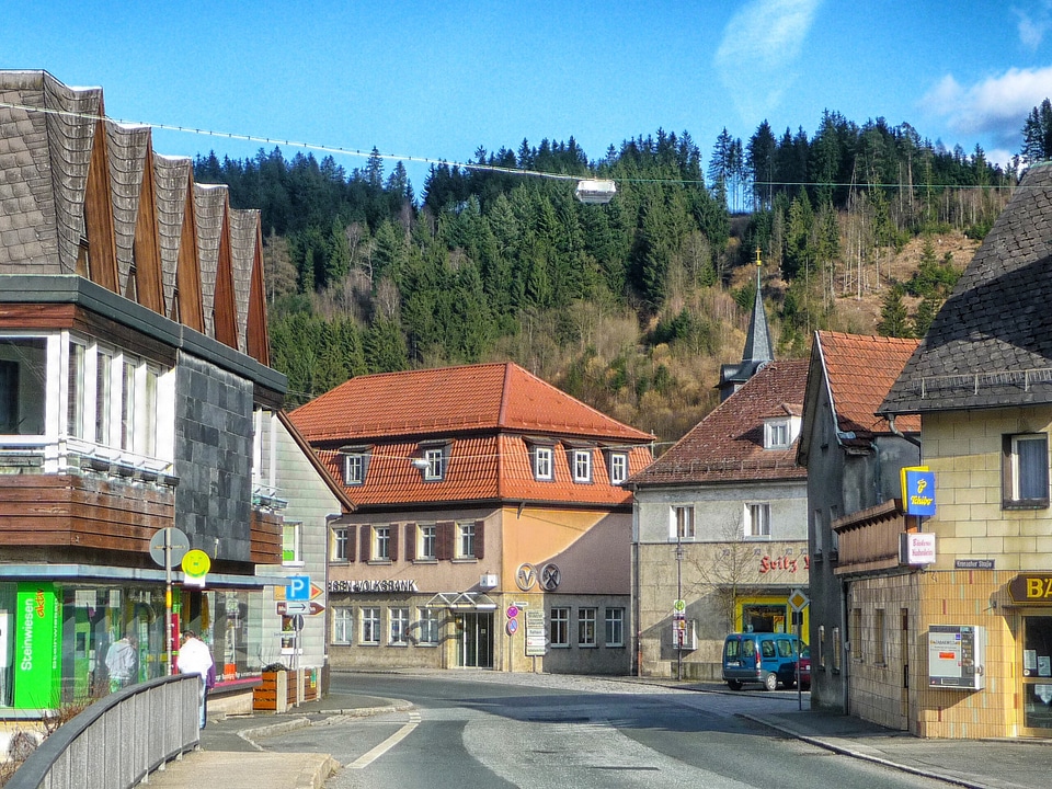 Town village architecture