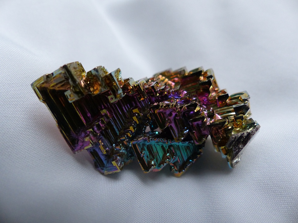 Bismuth bismuth crystal bismuth crystal level