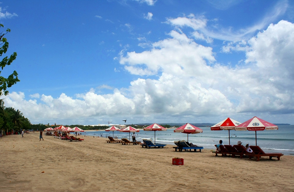 Indonesia beach sand