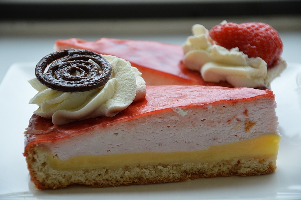 Fruits strawberry creamy