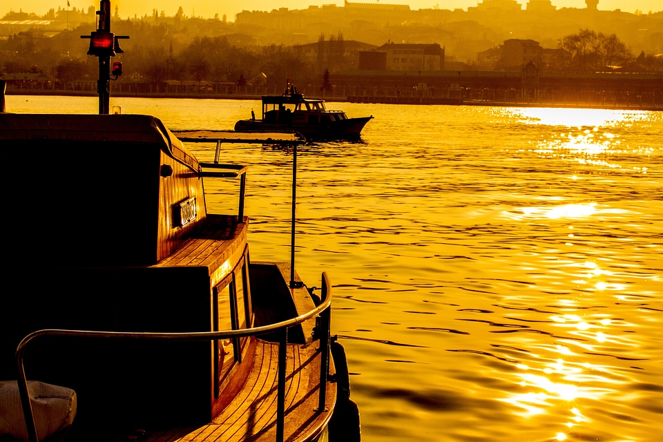 Istanbul landscape estuary