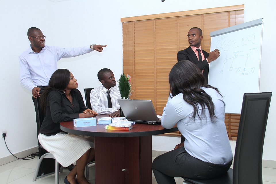 Business office lecture