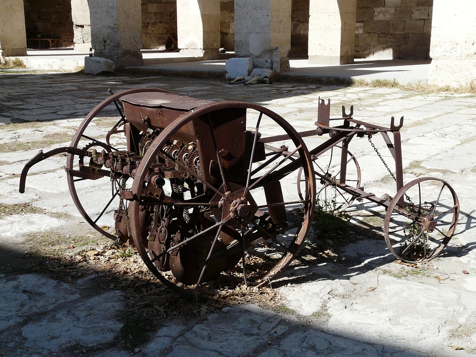 Metal agriculture antique