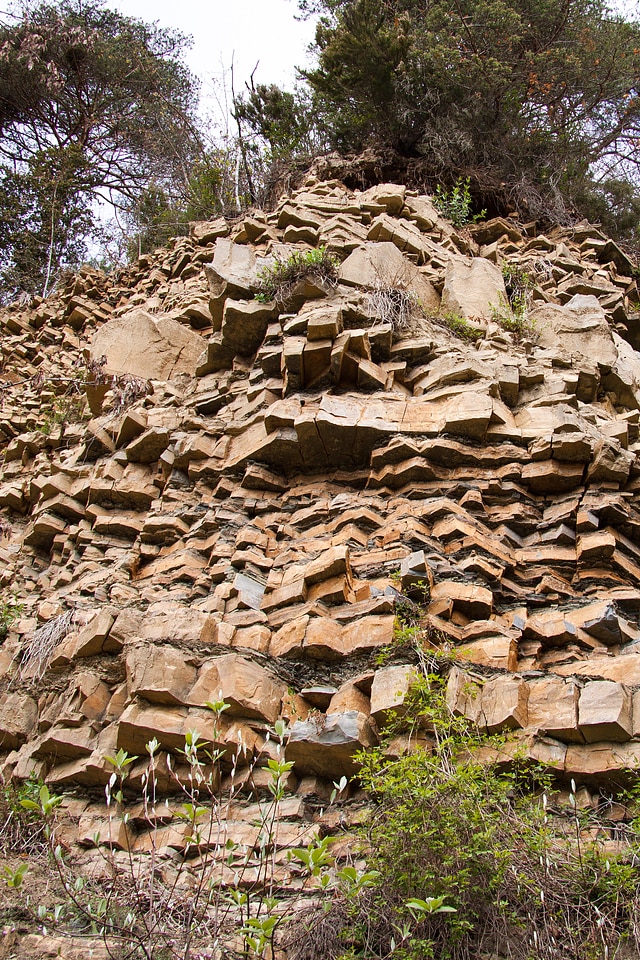 Rock rock layers landscape