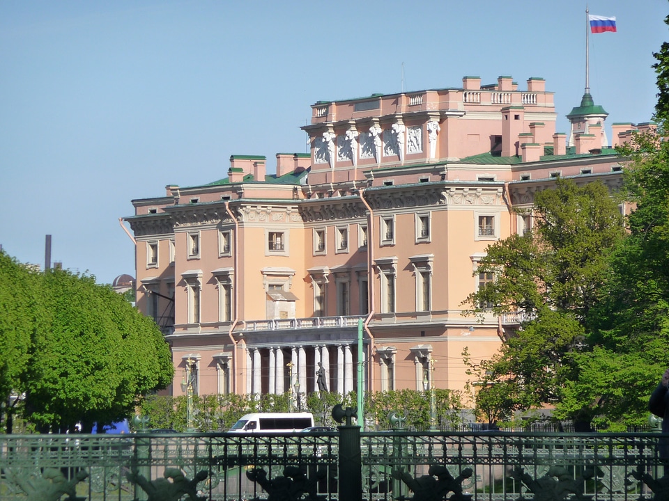 Architecture skyline view