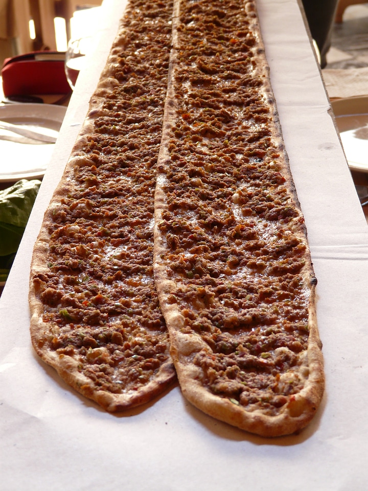 Flat bread eat food