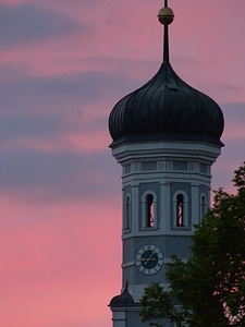 Holy trinity church spire onion dome