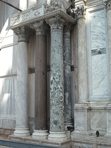 Marble columns venice