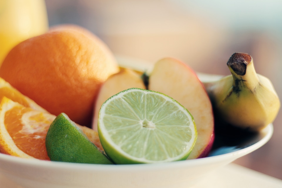 Bowl food fruit