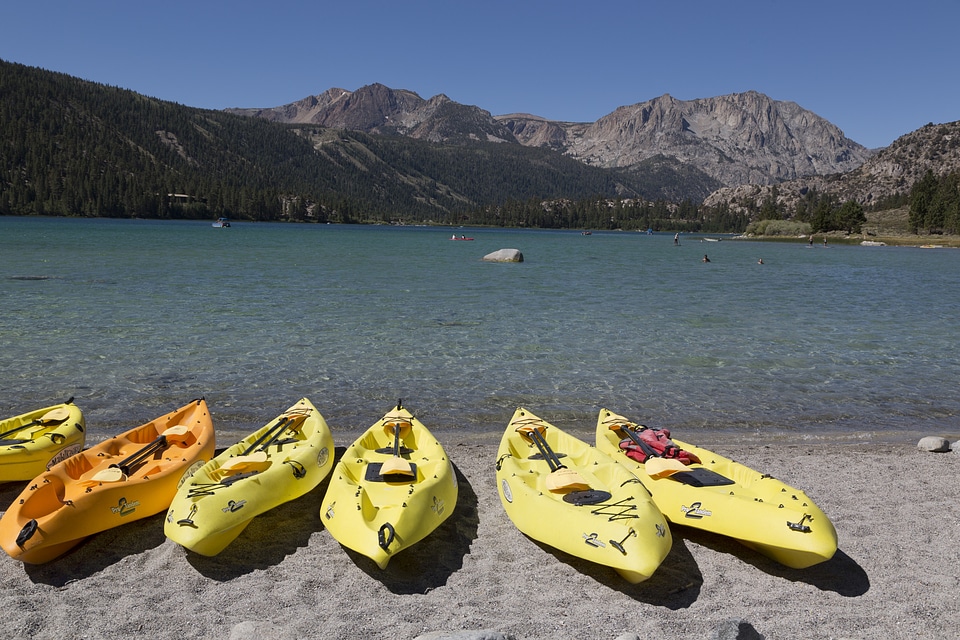 Lake water mountains