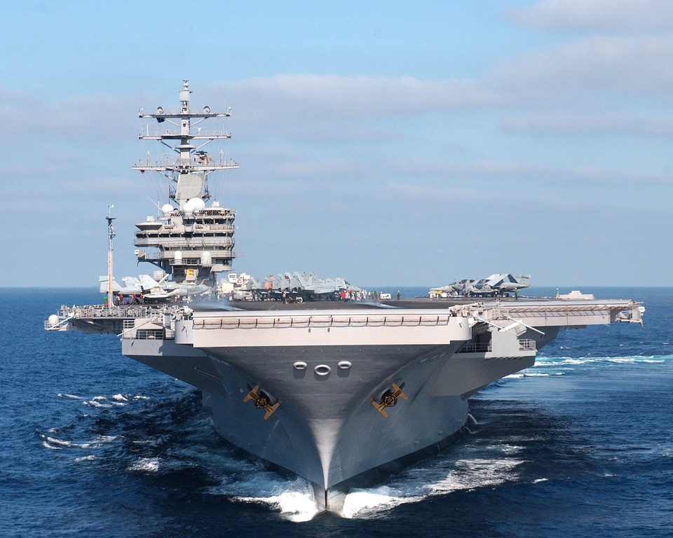 Military uss ronald reagan defense