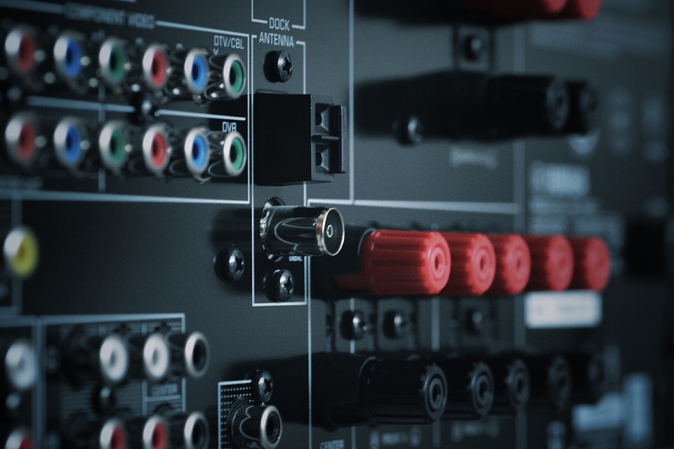 Connection stereo stereo system