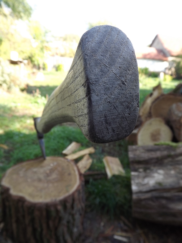 Axe device tree garden