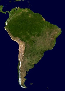 Map aerial view satellite image