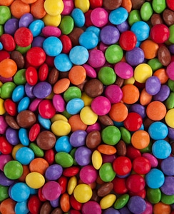 Chocolate coated color