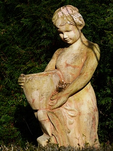 Figure garden ornament