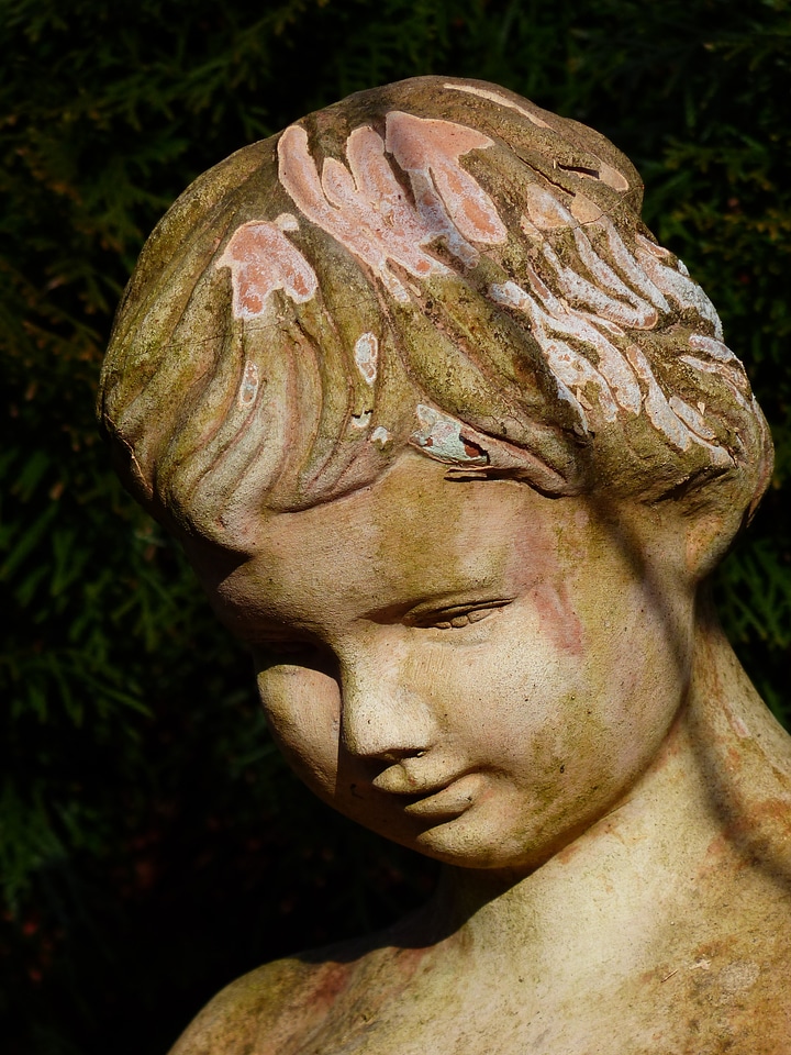 Figure garden ornament
