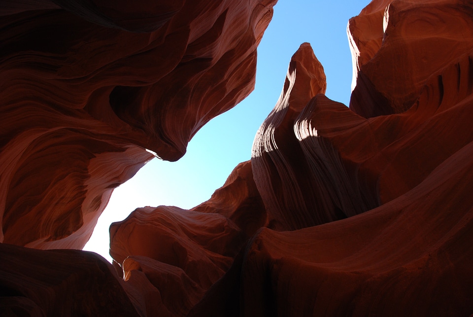Canyon gorge rock