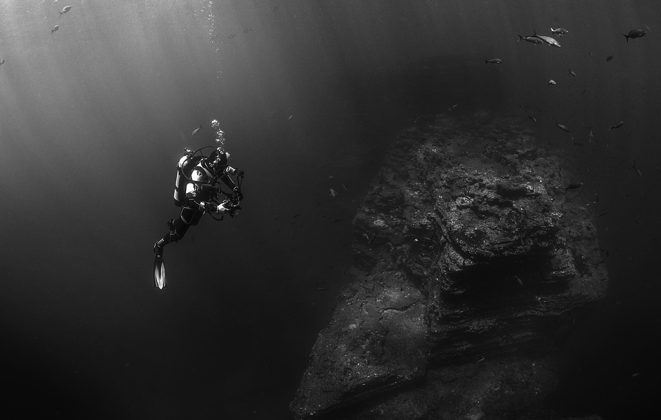Underwater water sea
