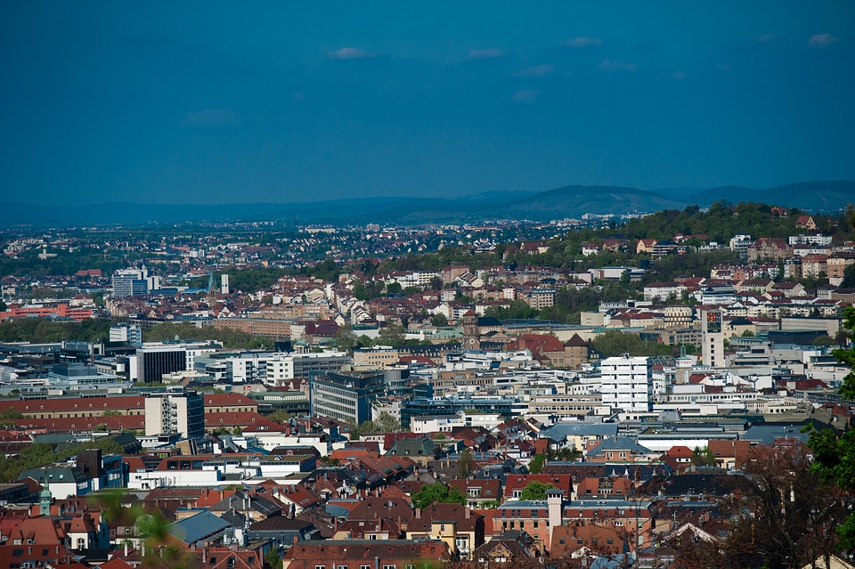 City stuttgart houses photo