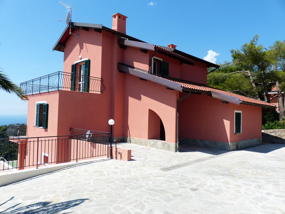 Building property dream villa