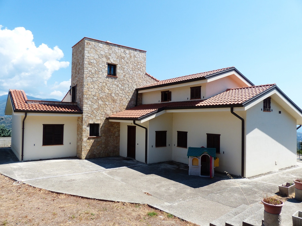 Building property dream villa