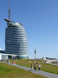 Sail city hotel view observation deck dyke photo