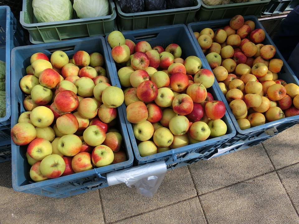 Healthy fruit fruit stand