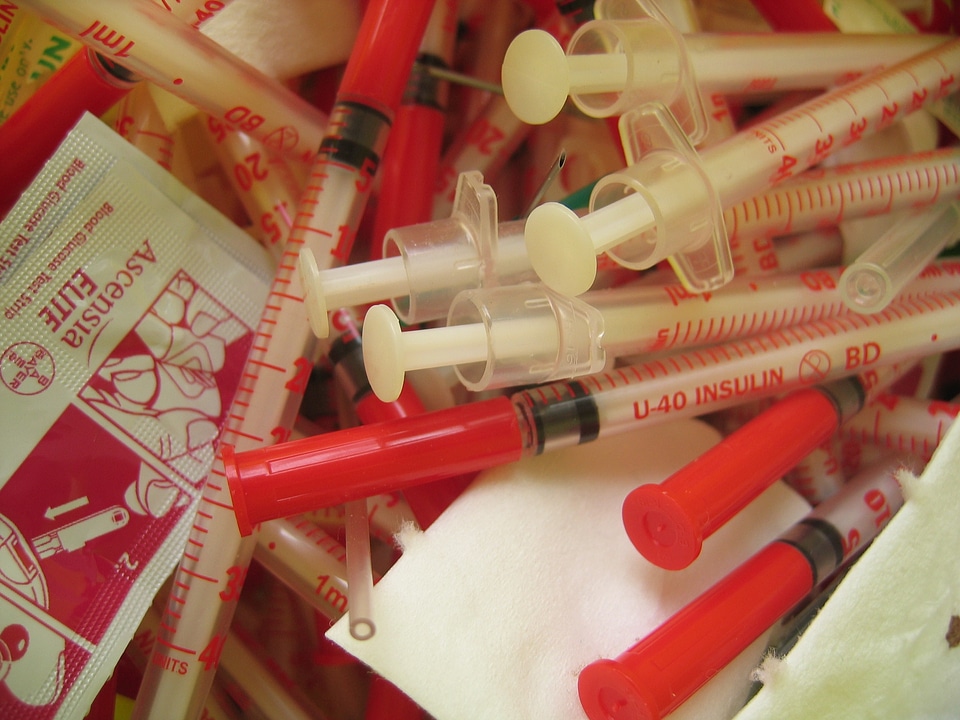 Medical diabetes cannula