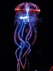 Light phenomenon lichtspiel glass