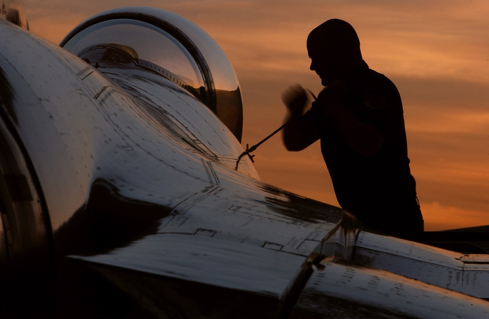 Aviation silhouette military