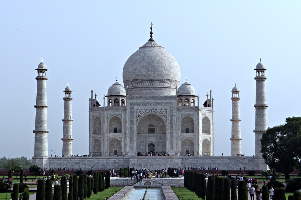 White marble monument memorial