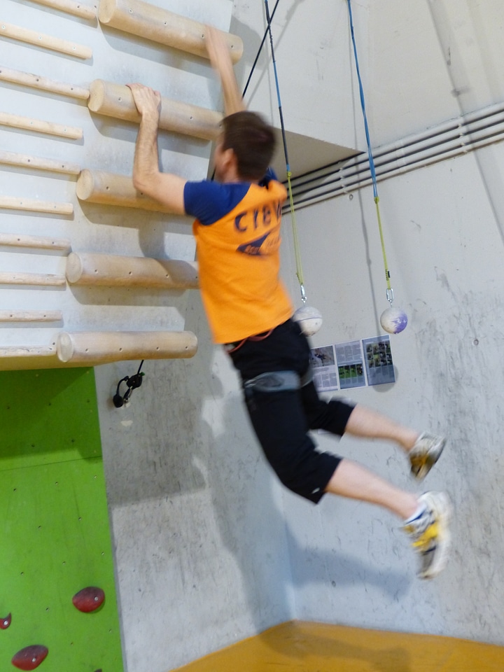 Action training climb