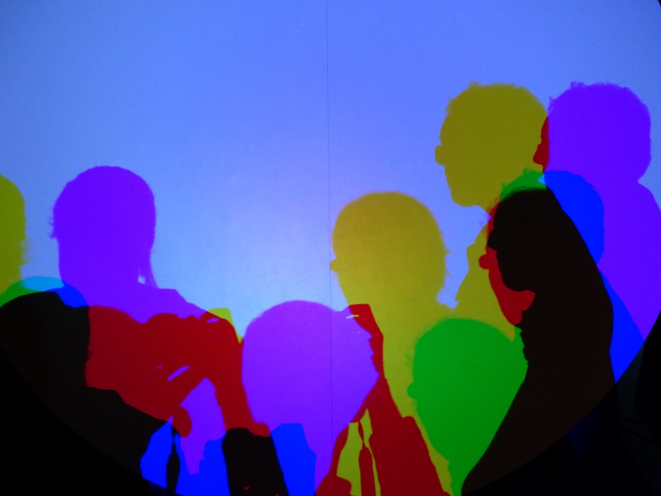 Colored shadow mixed colours farbmischung additives