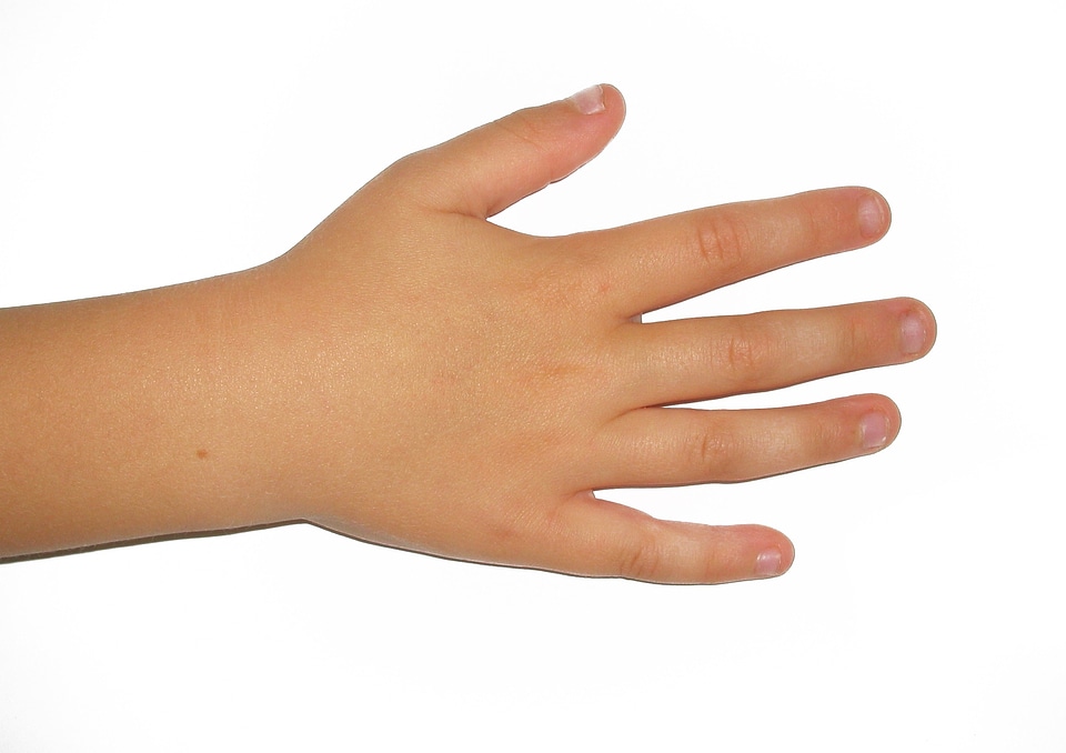 Fingers nails human