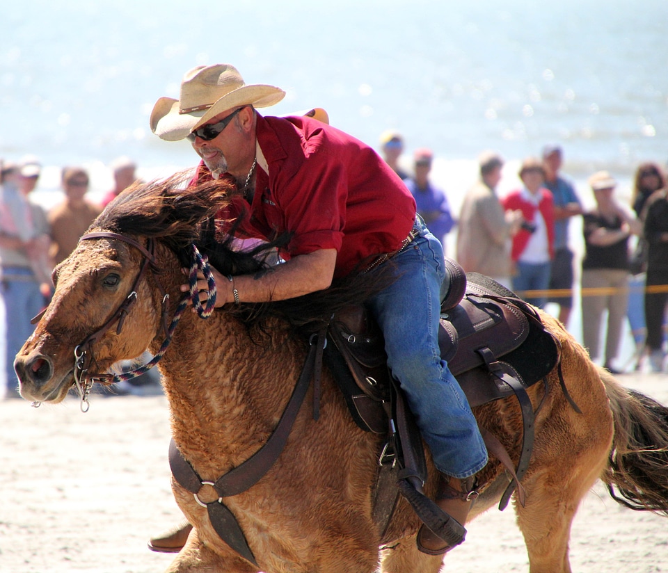 Western riding ride