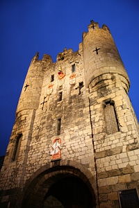 Medieval tower fortress photo