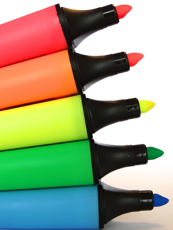 Color colorful rainbow colors