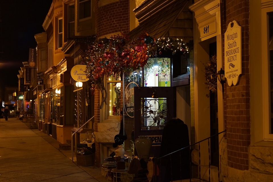 Baltimore business shops