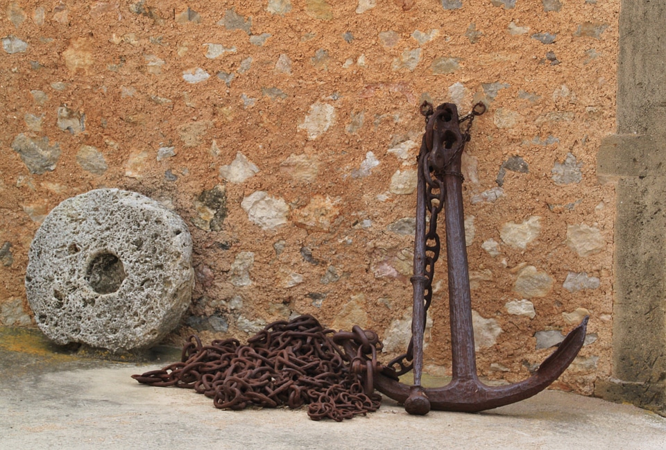Chain chain link iron