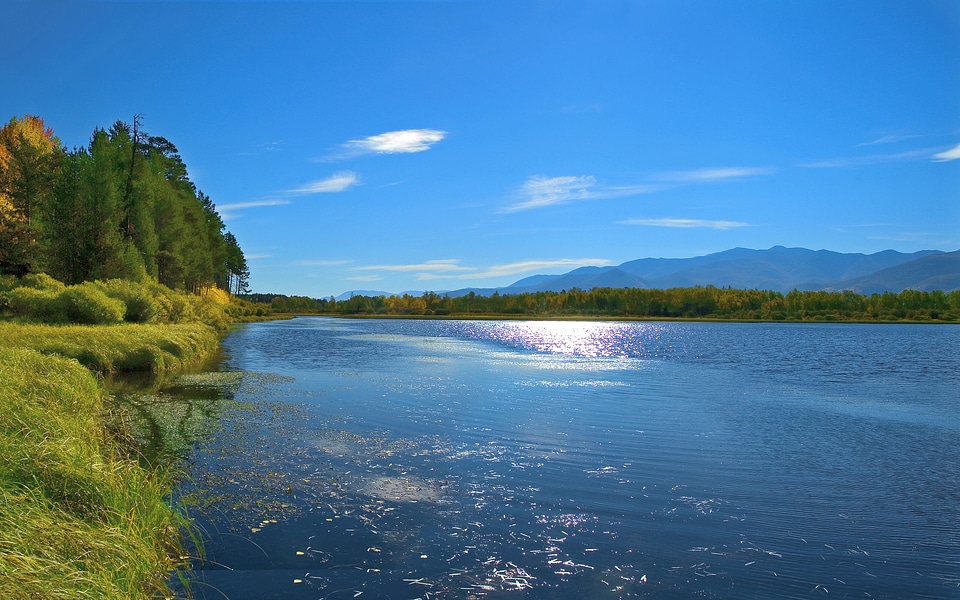 Lake sea nature
