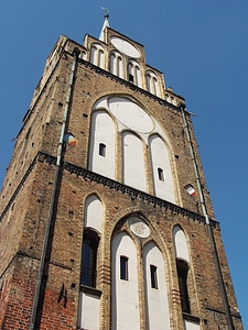 Brick rostock tower photo