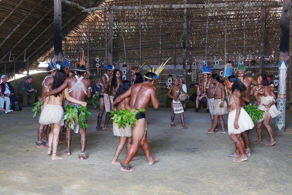 Rio negro indians indian dance