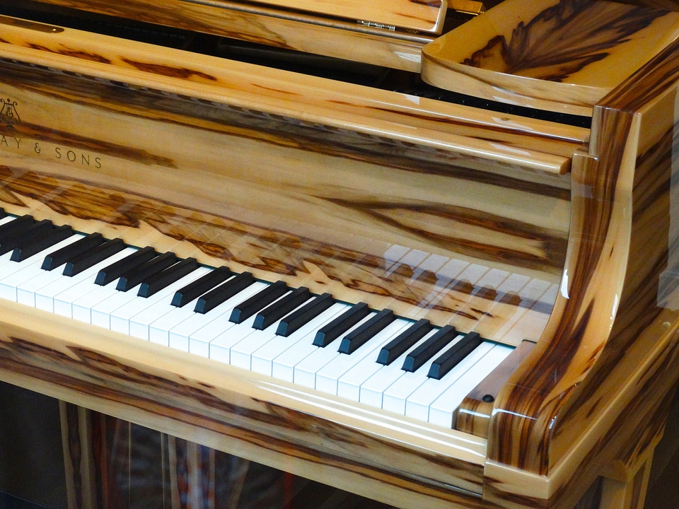 Piano piano keys wood instrument